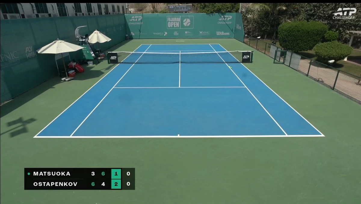 Breaking: Tennis match suspended as air strike siren triggers panic at Fujairah Challenger